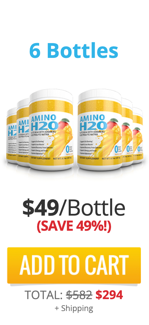 Amino H2O - 6 Bottles